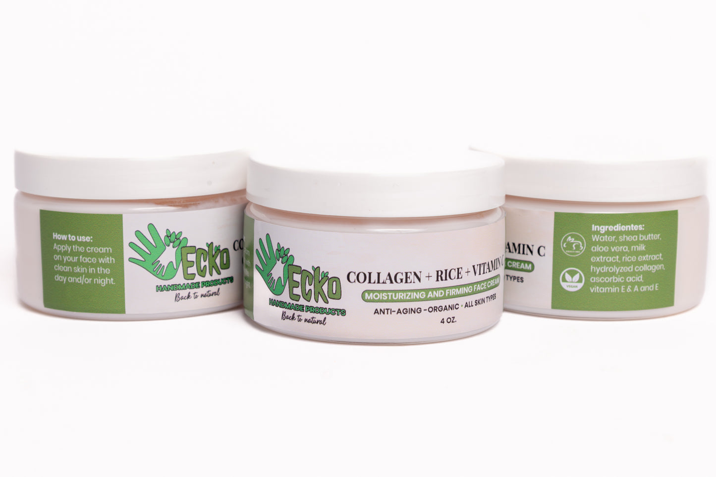 Moisturizing and Firming Face Cream - Collagen + Rice+Vitamin C