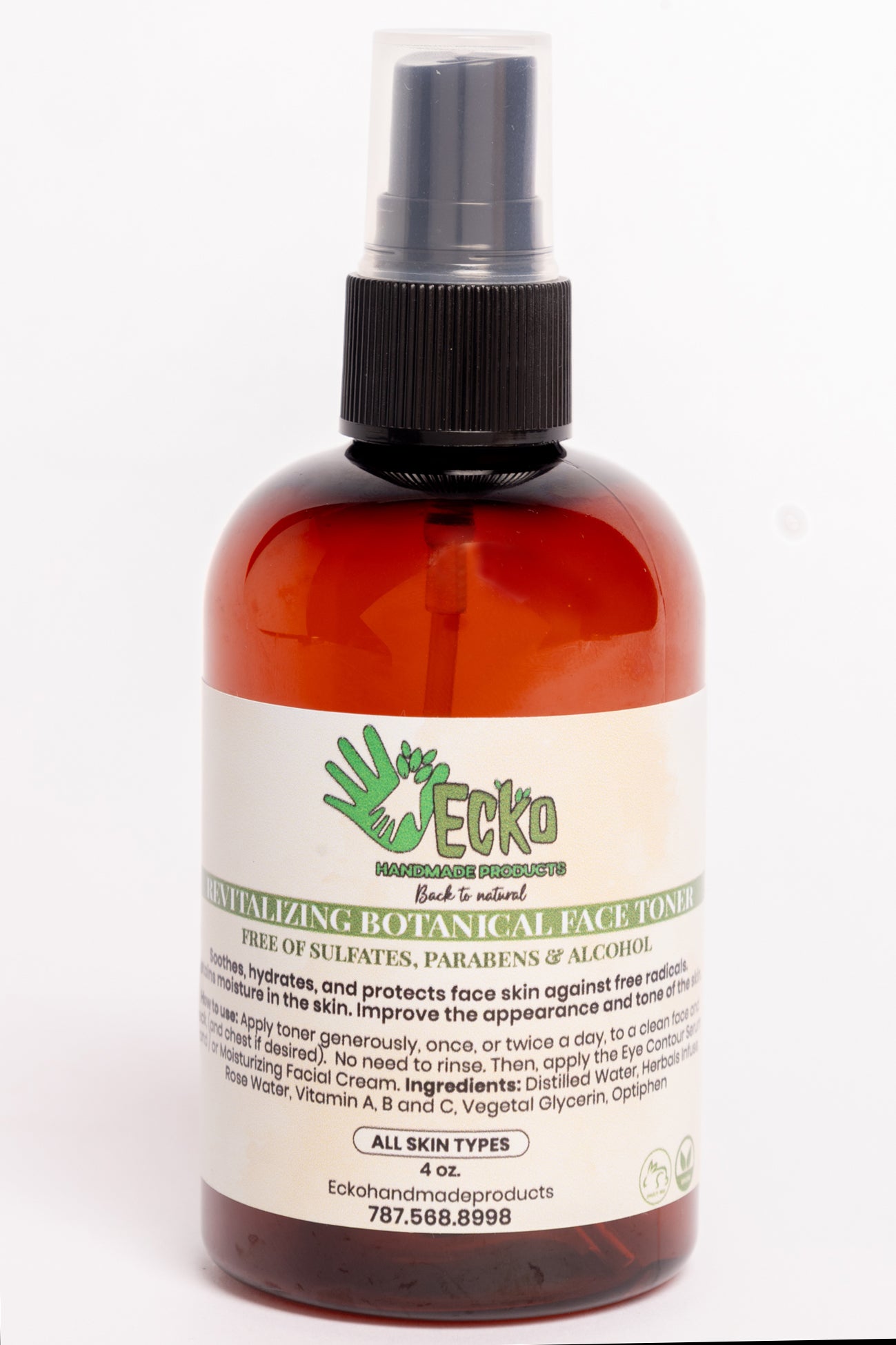 Revitalizing Botanical Face Toner