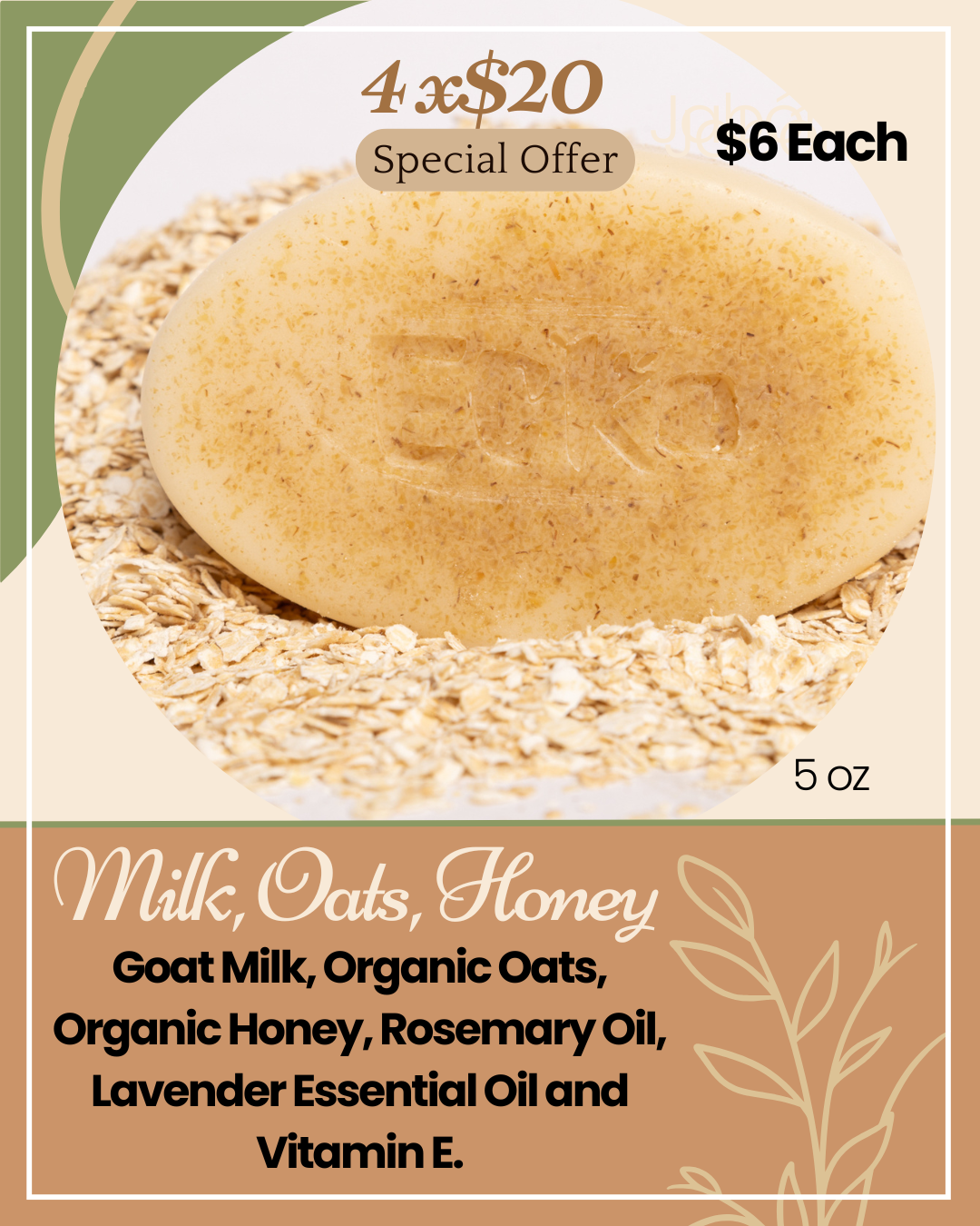 Oat + Milk + Honey