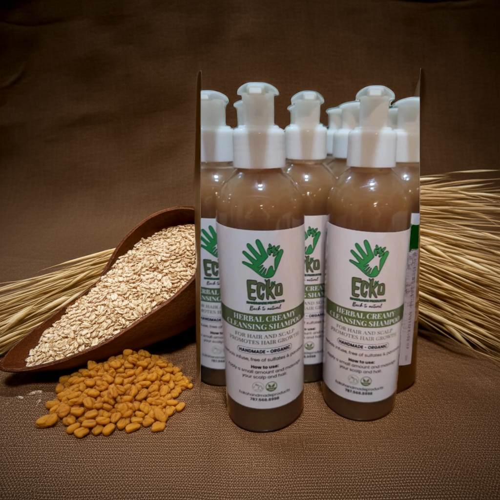 Creamy Shampoo – Oat Protein, Fenugreek, Flaxseeds & Shikakai