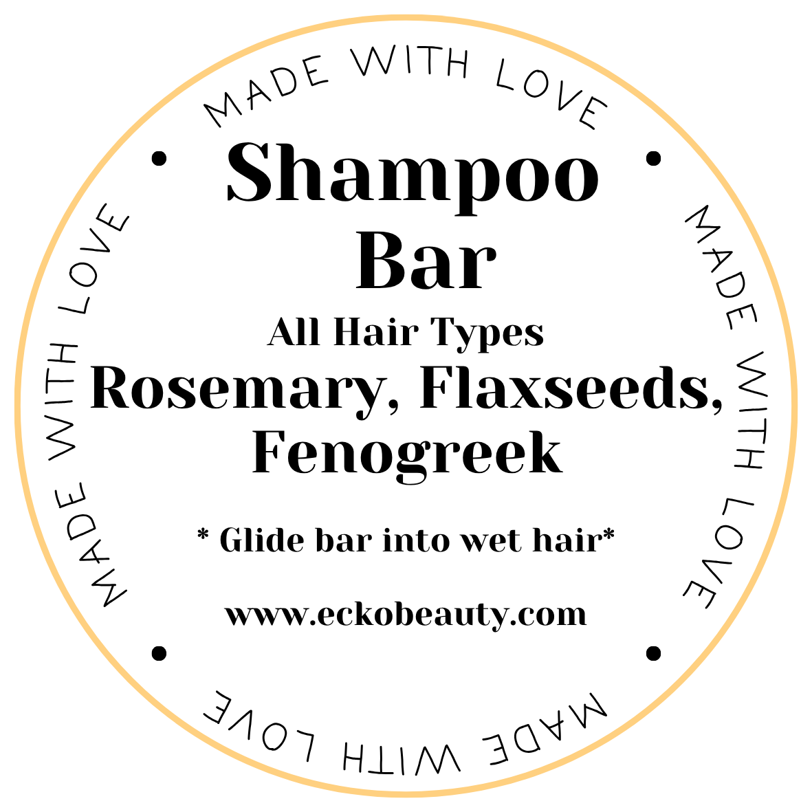 Shampoo & Conditioner Kit Bars - Rosemary, Fenugreek, Flaxseeds, Avocado