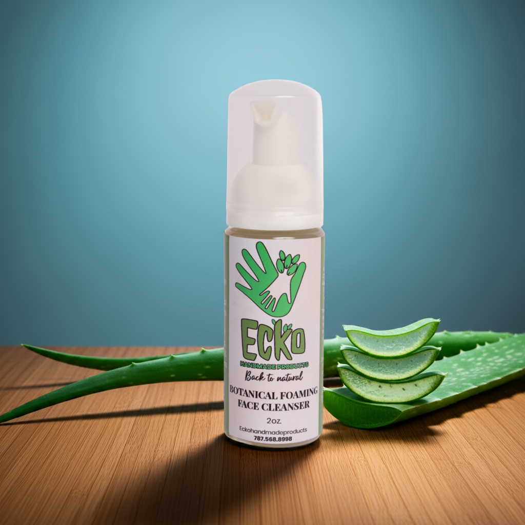 Botanical Foaming Face Cleanser – Ecko Handmade Products