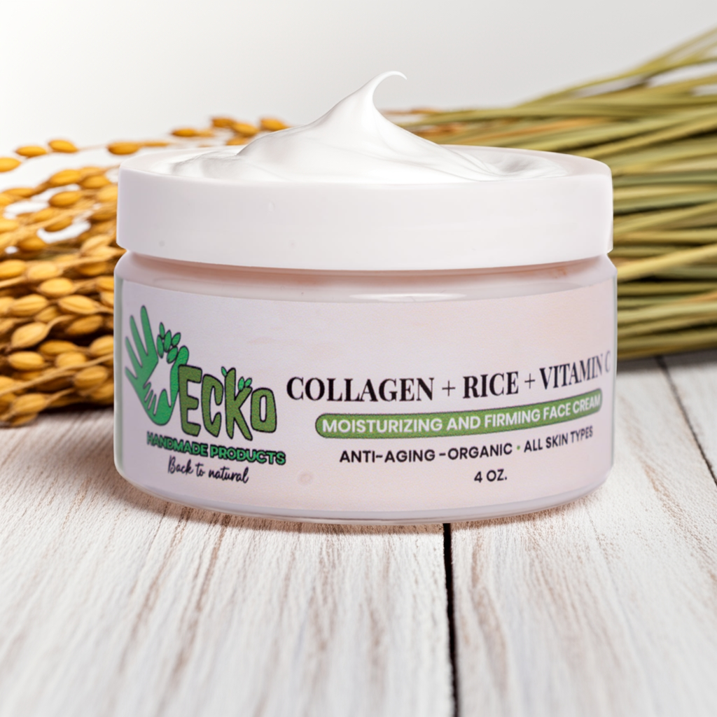 Moisturizing and Firming Face Cream - Collagen + Rice+Vitamin C