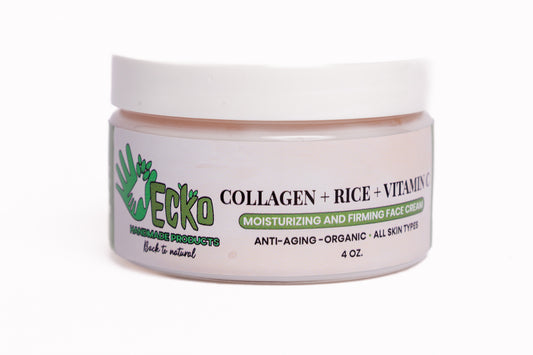 Moisturizing and Firming Face Cream  - Collagen + Rice+Vitamin C