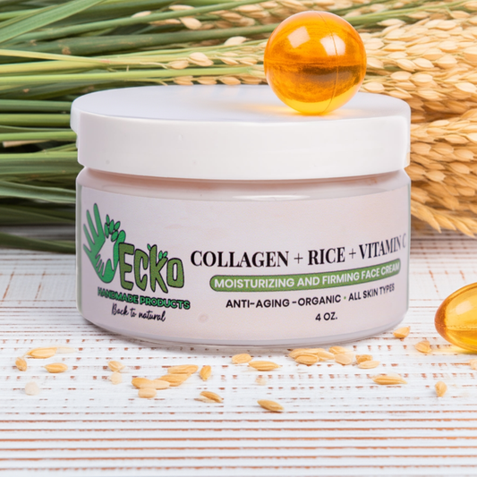 Moisturizing and Firming Face Cream  - Collagen + Rice+Vitamin C