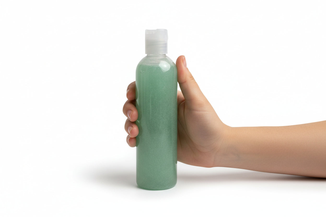 Shampoo Natural de Aloe Vera, Aguacate, Romero, Jojoba y Vitamina E